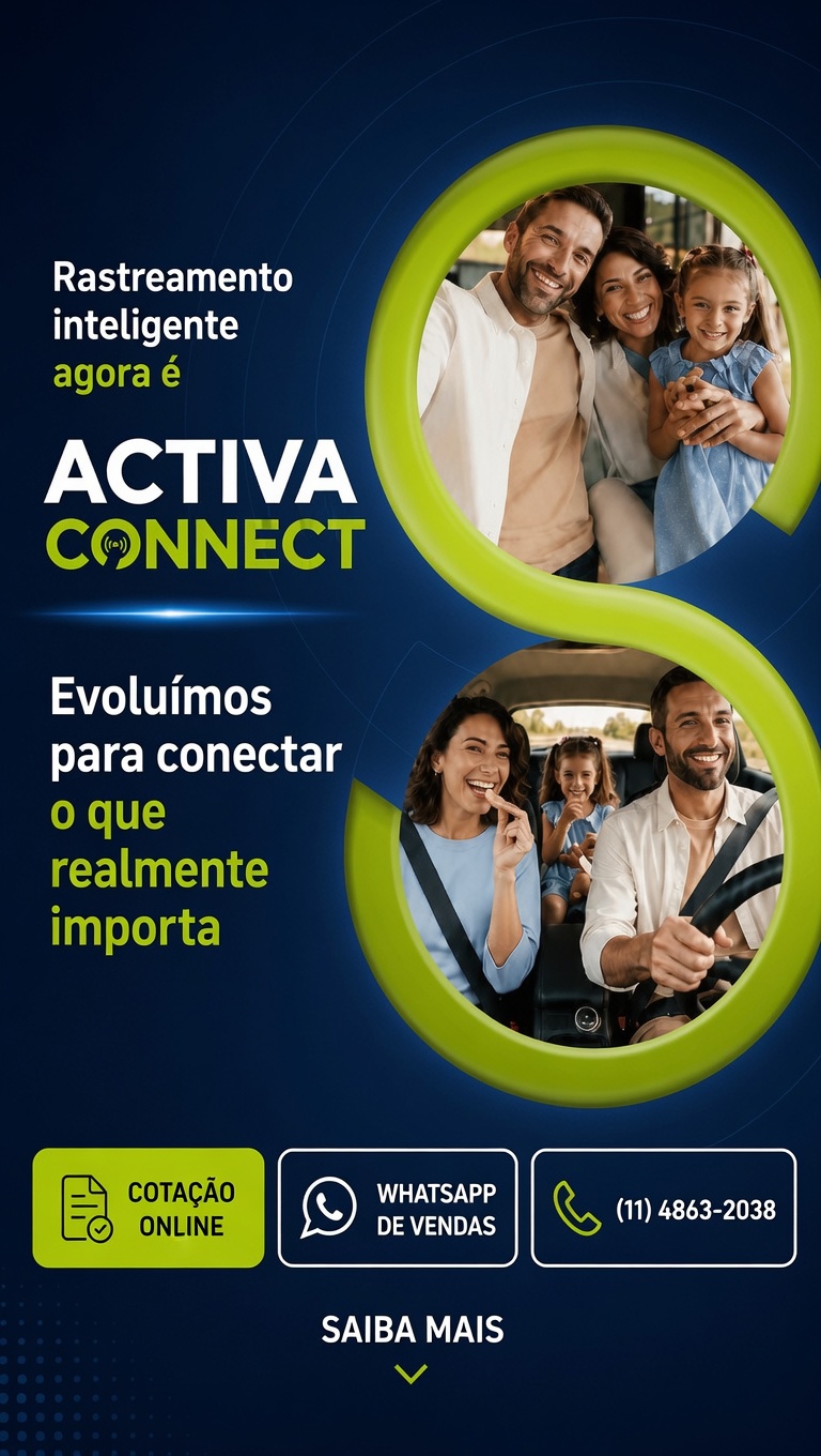 Activa Connect — rastreamento inteligente para famílias
